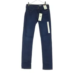 未使用 UNIQLO ユニクロ スキニーデニムパンツ w26 ブルー レディース 古着
