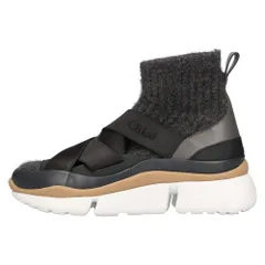 Chloe (クロエ) SONNIE SNEAKERS ソニー ソックススニーカー ブラック レディース CHC21A4903300137Wのサムネイル