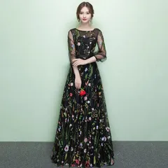 ドレス ロングドレス 演奏会 パーティードレス ワンピース   ロング丈 結婚式 披露宴 花嫁 ブライズメイド 二次会 お呼ばれ ドレス 大人 ピアノ 発表会  ロング丈 パーティーワンピ 成人式 忘年会 結婚式 演奏会 xiuhua11