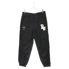 WIND AND SEA (ウィンダンシー) × F.C.R.B .NYLON EASY LONG PANTS エフシーアールビー ナイロンイージーパンツ ブラック FCRB-WDS-22S-03