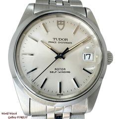 【チューダー(チュードル) TUDOR☆プリンス デイト】74000N 自動巻き 中古 メンズ 腕時計 シルバー文字盤