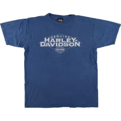 古着 00年代 ハーレーダビッドソン Harley-Davidson 鷲柄 イーグル柄 モーターサイクル バイクTシャツ USA製 メンズXL相当/eaa494002