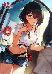 【中古】タオル・手ぬぐい ユミア＆アイラ 描きおろしB2マルチクロス 「PS5/PS4/Switch/PCソフト ユミアのアトリエ ～追憶の錬金術士と幻創の地～」 アニメイト購入特典