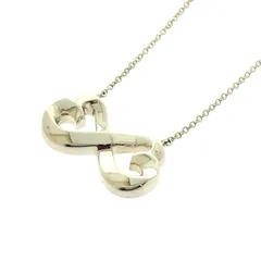 TIFFANY ＆ Co. ティファニー パロマピカソ ダブルラビングハート ネックレス Sv925 4.37g シルバー プレゼント ♯1073012549
