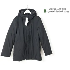 新品 ユナイテッドアローズ グリーンレーベルフード  ダウンコート UNITED ARROWS ダウンジャケット アウター  XL -411