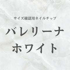 サイズ確認用ネイルチップ
