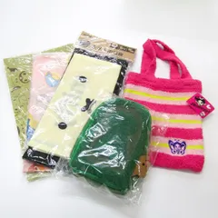 エコバッグ・ポーチ 5点セット 未使用 ミッフィー ポケモン他 キャラクター まとめて 大量 レディース
