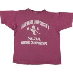 古着 80年代 チャンピオン Champion トリコタグ HARVARD ハーバード大学 カレッジTシャツ USA製 メンズL相当 ヴィンテージ/eaa579949