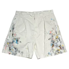 SOE(ソーイ) Painter Shorts ペインター ショーツ 1201-60-011 1(S程度) ホワイト ハーフ ショート ペンキ SOE READY TO WEAR ボロのサムネイル