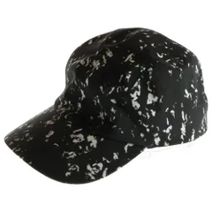 adidas (アディダス) ×HYKE ナイロンキャップ ブラック