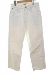 オーラリー AURALEE 20SS HARD TWIST DENIM 5P PANTS 30 A20SP02DM ハード ツイスト デニム 5ポケット パンツ ストレートパンツ ホワイト 【ブランド古着ベクトル】【中古】●241202