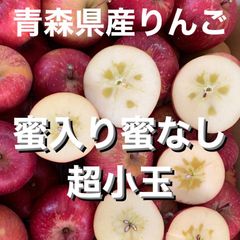昨年に続き大好評！！蜜入り蜜無し　超小玉りんご　青森県産りんご　約15キロ