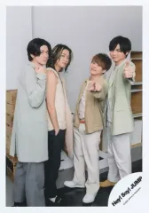 【中古】生写真(ジャニーズ) Hey! Say! JUMP/集合(4人)/全身/「Hey! Say! JUMP 15th Anniversary LIVE TOUR 2022-2023」LIVE PHOTO BOOKオフショット/公式生写真