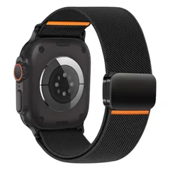 【数量限定】磁気式ッ伸縮性ソロループ ナイロンスポーツ 時計バンド メンズレディース バンド コンパチブル Apple コンパチブル Watch Ultra 38mm Ultra 2 40mm SE 41mm SE2 10 42mm 9 8 44mm 7 6