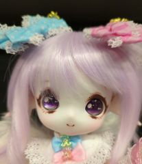 受注生産】 レジンアイ 8mm 【星空とユニコーン-もっとゆめかわ ver