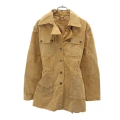 70s 80s ヴィンテージ スウェード ジャケット キャメル レディース 古着