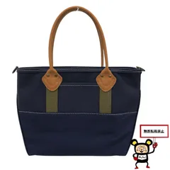 75.BEAMS BOY 別注 L.L.Bean / Deep Bottom Leather Handle Zip Tote【店舗併売品】