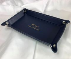 Peace ピース ロゴ入りレザートレイ 【プラチナメンバー限定】　クラブJT