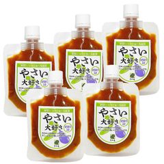信州長野 酢屋亀 おかず味噌 やさい大好き ５パック 野菜に合う 調味味噌 豆板醤 ニンニク入り 合成調味料不使用 回鍋肉だって簡単にできちゃう優れモノ 便利なスタンドパック