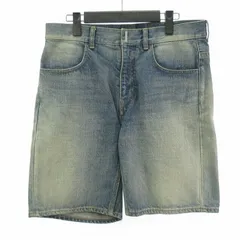 ジバンシィ GIVENCHY 美品 デニムショーツ ハーフパンツ ジョーツ ショーツ ショートパンツ 青 インディゴブルー 32のサムネイル
