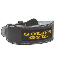 ゴールドジム （GOLD’S　GYM）トレーニングレザーベルト　G3368
