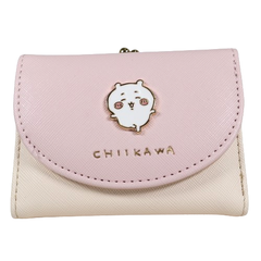 【新品 訳あり品40%OFF】 ちいかわ 口金財布 がま口 三つ折り 新品タグ付き 財布