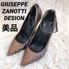 [미품] GIUSEPPE ZANOTTI 주제페 자노티 디자인 펌프스