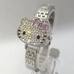 未使用？★Sanrio Diana×Hello Kitty Watch ストーン クォーツ 腕時計 ダイアナ ハローキティ コラボ サンリオ★