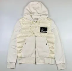 2025年最新】モンクレール moncler スウェット切替ダウンパーカーの