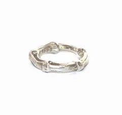 ティファニー TIFFANY & CO. バンブーボーンリング SVR925 6-7号 保存袋付き シルバーカラー /YT ☆AA★のサムネイル