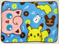 【中古】ブランケット [単品] ピカチュウ＆プリン(ブルー) ブランケット 「ミスタードーナツ×ポケットモンスター クリスマスコレクション2022」