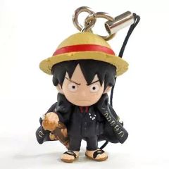 [중고] 키홀더 마스코트 (캐릭터) 1. 루피 (슈트 Ver. [원피스 필름 스트롱 월드 극장판 스트랩 [후편]]