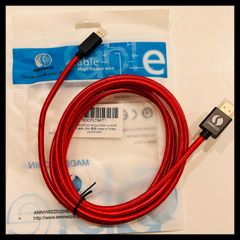 ANNNWZZD Micro HDMIオス to HDMI オス変換　2m