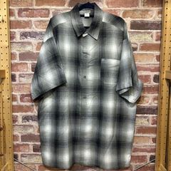 Cal Top キャルトップ OMBRE CHECK S/S SHIRTS Gray/White ⑥ XL 希望小売価格￥10,780-（税込）__