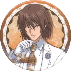 【中古】バッジ・ピンズ 不二周助(等身/ラメ) 「新テニスの王子様 クリスマステーマカフェ トレーディング缶バッジ」 中国限定