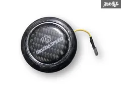 MAZDASPEED マツダスピード ホーンボタンMOMO マツダ純正　当時物 MAZDASPEED マツダスピード ホーンボタンMOMO マツダ純正 当時物