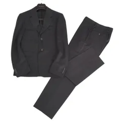 GUCCI ビジネススーツ 上下セットアップ 3ボタン ウール 黒 GUCCI(グッチ) / スーツ/--/ウール/BLK/グッチ/セットアップ/3