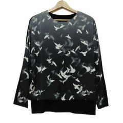 ARTISAN(アルチザン) 長袖Tシャツ サイズ9 M レディース - 黒×白