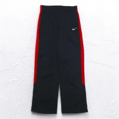 NIKE トラックパンツ ジャージ L ブラック レッド サイドライン スウォッシュ DRI-FIT 425787-012