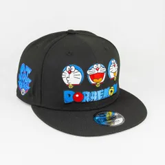 【ニューエラ正規品】ニューエラ×ドラえもん コラボ New EraⓇ 9FIFTY ドラえもん サイドパッチ ブラック(商品番号：14174554)