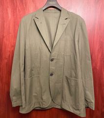 MADE IN JAPAN製 BKT by BROOKLYN TAILORS コットンテーラードジャケット モスグリーン Mサイズ