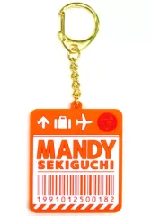 【中古】キーホルダー 関口メンディー ラバーネームキーホルダー 「GENERATIONS エンタメくじ」 ラバーネームキーホルダー賞