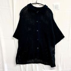 ＠い114　shesame　シーセム　トップス　M　ブラック