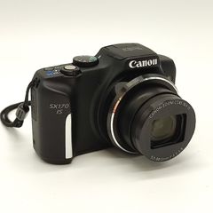 CANON キャノン PowerShot SX170IS 高倍率16倍ズーム ブラック オールドデジカメ