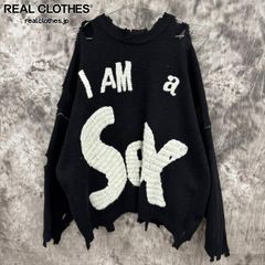 SAINT MICHAEL×Sex Pistols/セントマイケル×セックスピストルズ【24AW】SP CREW KNT I AM /ニット/セーター/SM-YS1-0000-C24/L