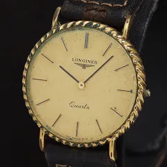 ロンジン　クォーツレディース腕時計　ジャンク品扱い LONGINES - 【本物保証】 箱付 超美品 ロンジン LONGINES