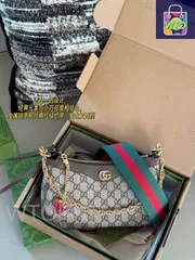 【今日特価】Gucci グッチ オフィディア ストロベリー トリプルセット ボックス付きアップグレード版 レトロ百搭デザイン