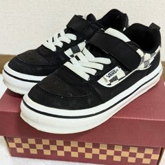 VANS バンズ マーベリック MARVERICK ローカットスニーカー V3858K 靴 スニーカー シューズ 子供 キッズ 人気 定番 軽い 軽量 男女兼用 黒 ブラック 18cm