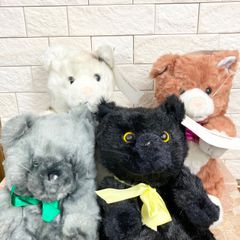 希少✨シューラルー うぃのん ぬいぐるみ 猫 Oui Non - メルカリ