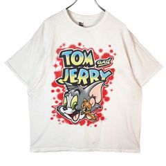 ⭐︎入手困難 90年代 トムとジェリー リンガーTシャツ ヴィンテージ 